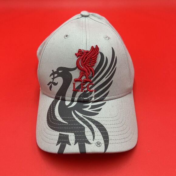 Liverpool FC Official Embroidered Raised Liverbird Baseball OSFA Hat Cap Adjust - Picture 1 of 6